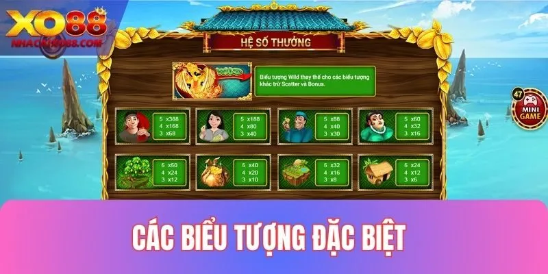 Những biểu tượng đặc biệt trong Ăn khế trả vàng