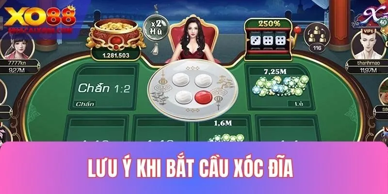 Một số lưu ý giúp mọi người bắt cầu xóc đĩa thắng đậm
