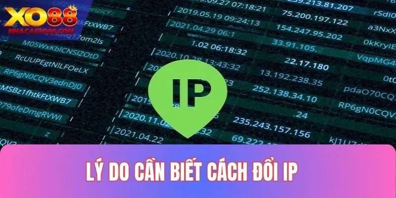 Tầm quan trọng của việc biết cách đổi IP