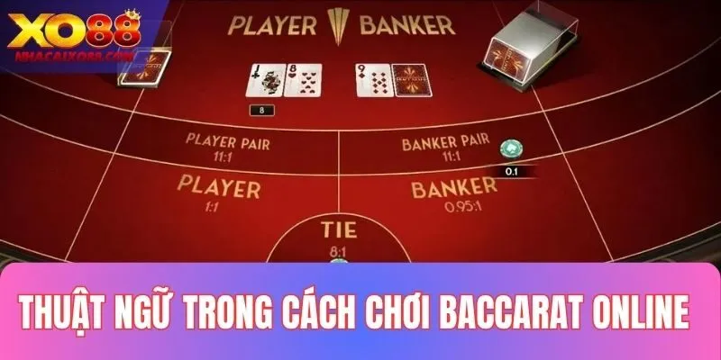 Một vài thuật ngữ trong Baccarat trực tuyến 2025